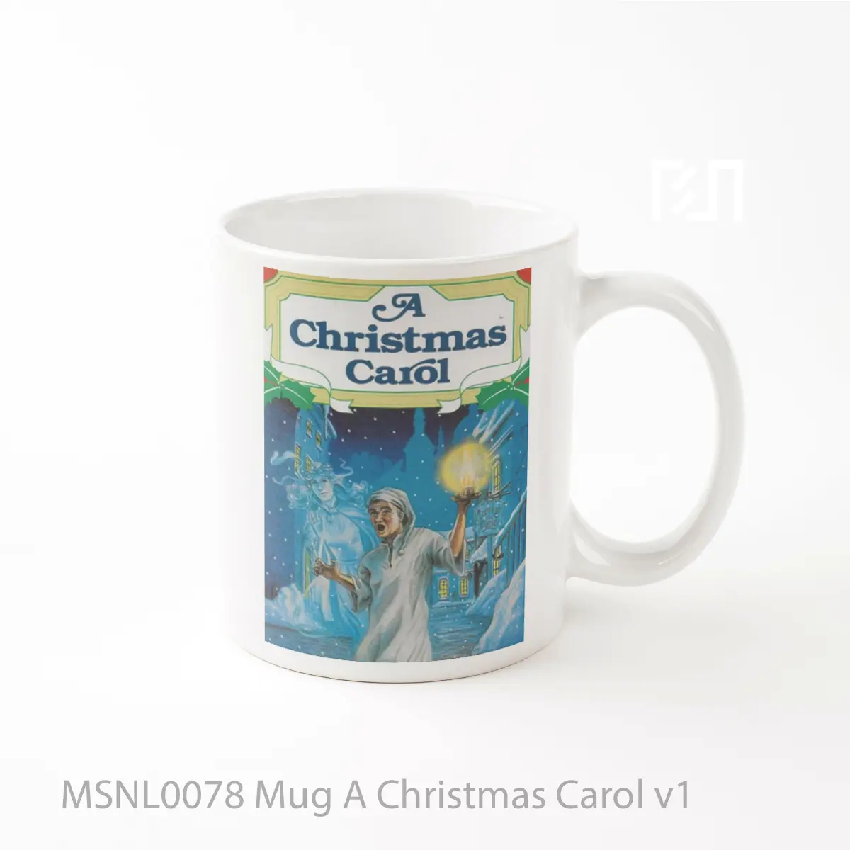 Mug A Christmas Carol V1 Gelas Keramik Tema Film MSNL0078
