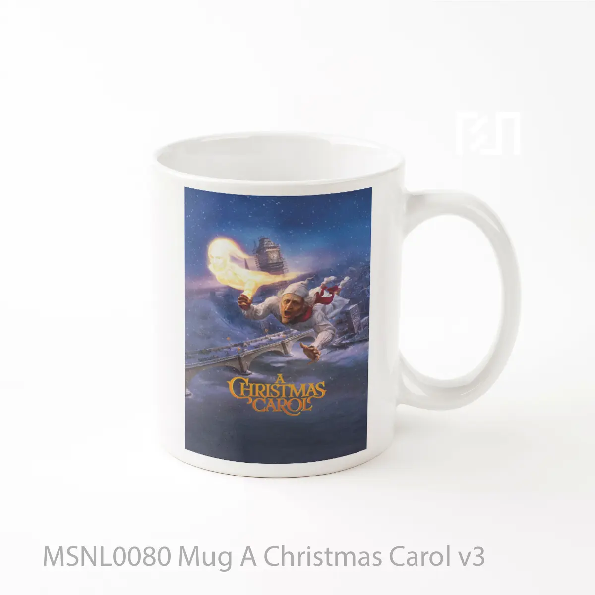 Mug A Christmas Carol V3 Gelas Keramik Tema Film MSNL0080