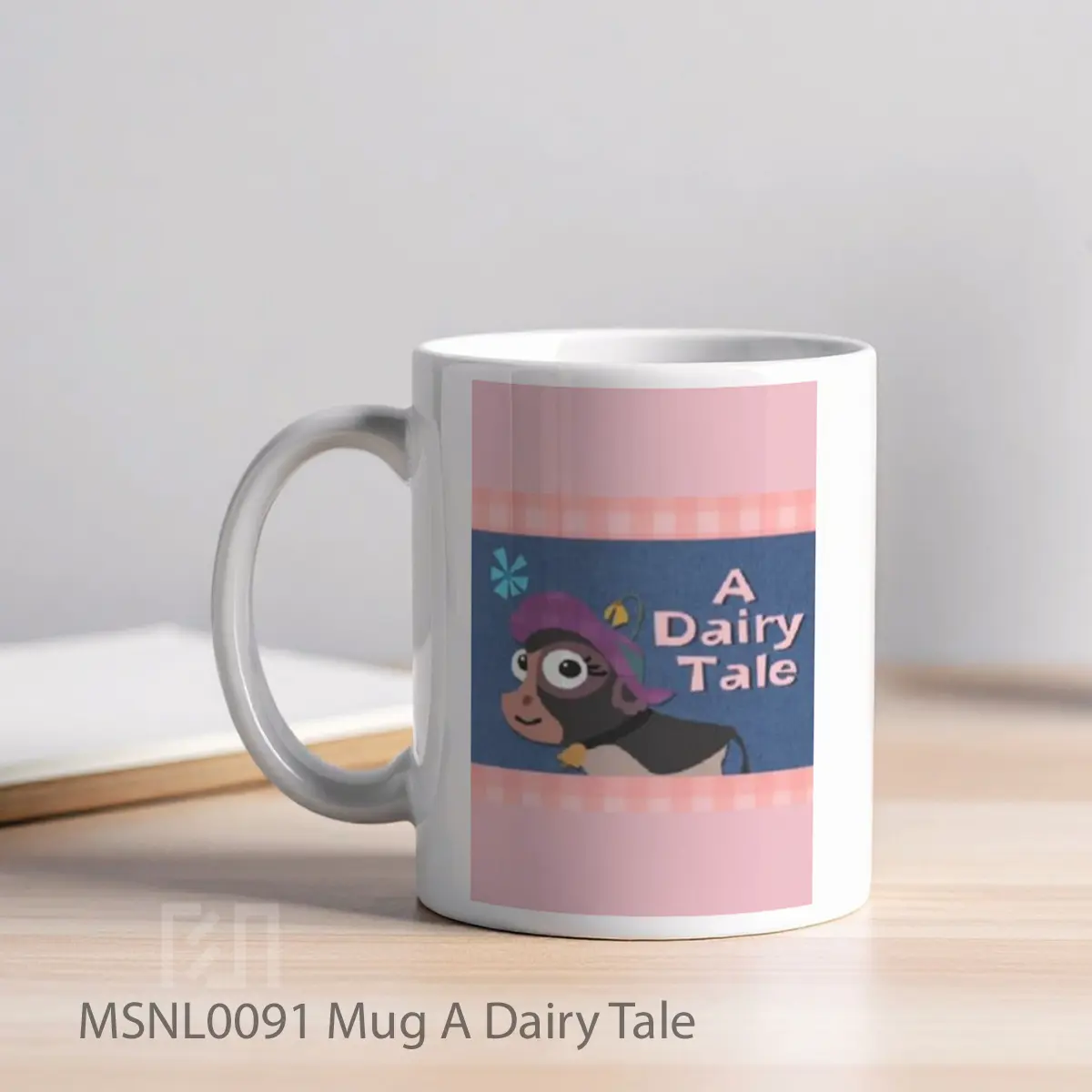 Mug A Dairy Tale Gelas Keramik Tema Film MSNL0091 - Tampak Kiri