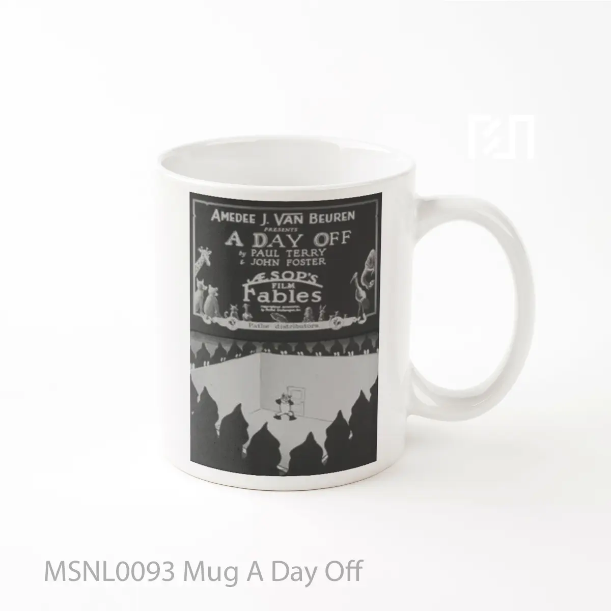 Mug A Day Off Gelas Keramik Tema Film MSNL0093