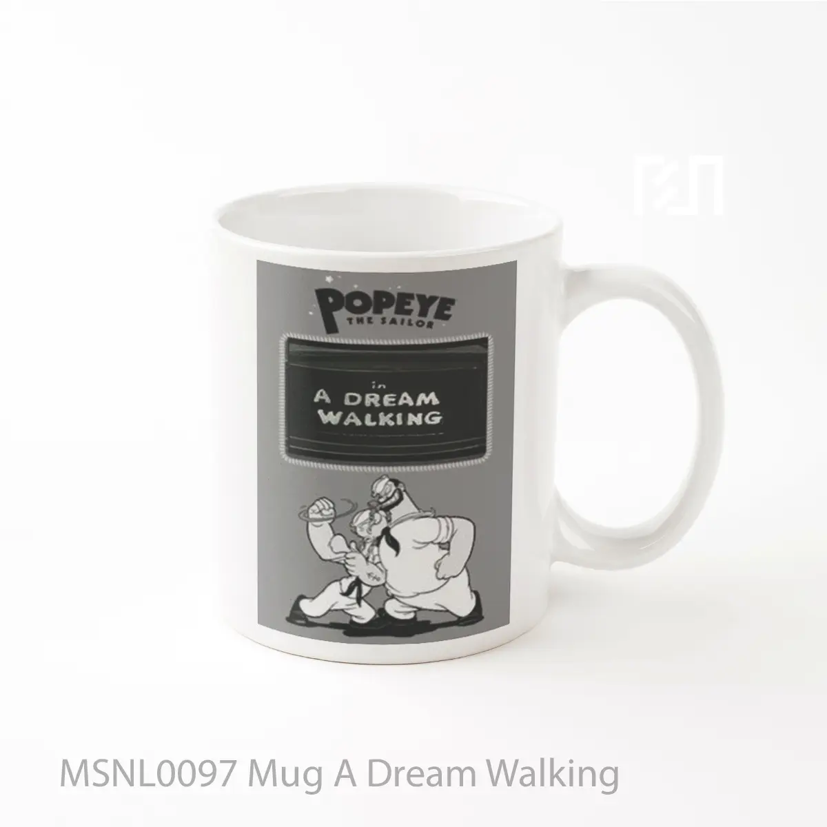 Mug A Dream Walking Gelas Keramik Tema Film MSNL0097
