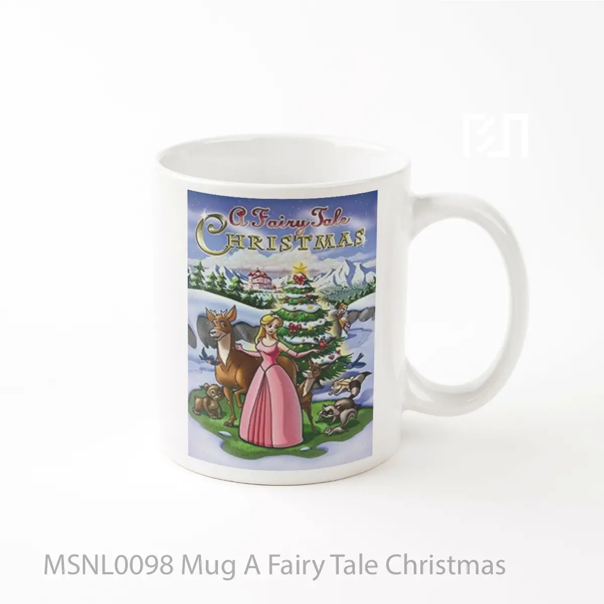 Mug A Fairy Tale Christmas Gelas Keramik Tema Film MSNL0098