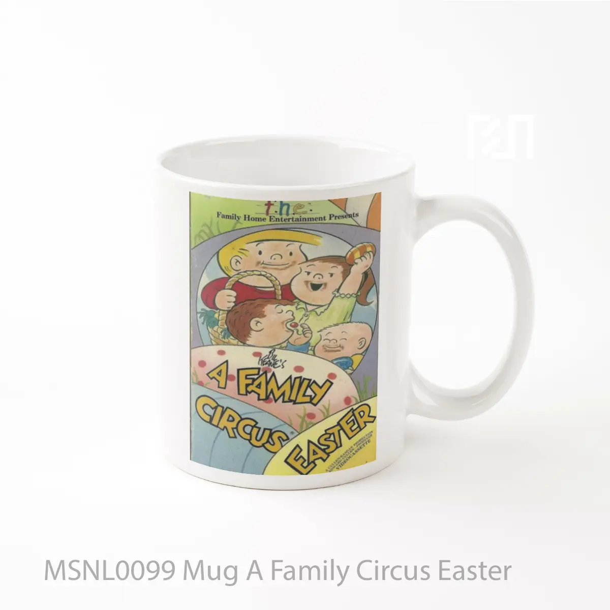 Mug A Family Circus Easter Gelas Keramik Tema Film MSNL0099