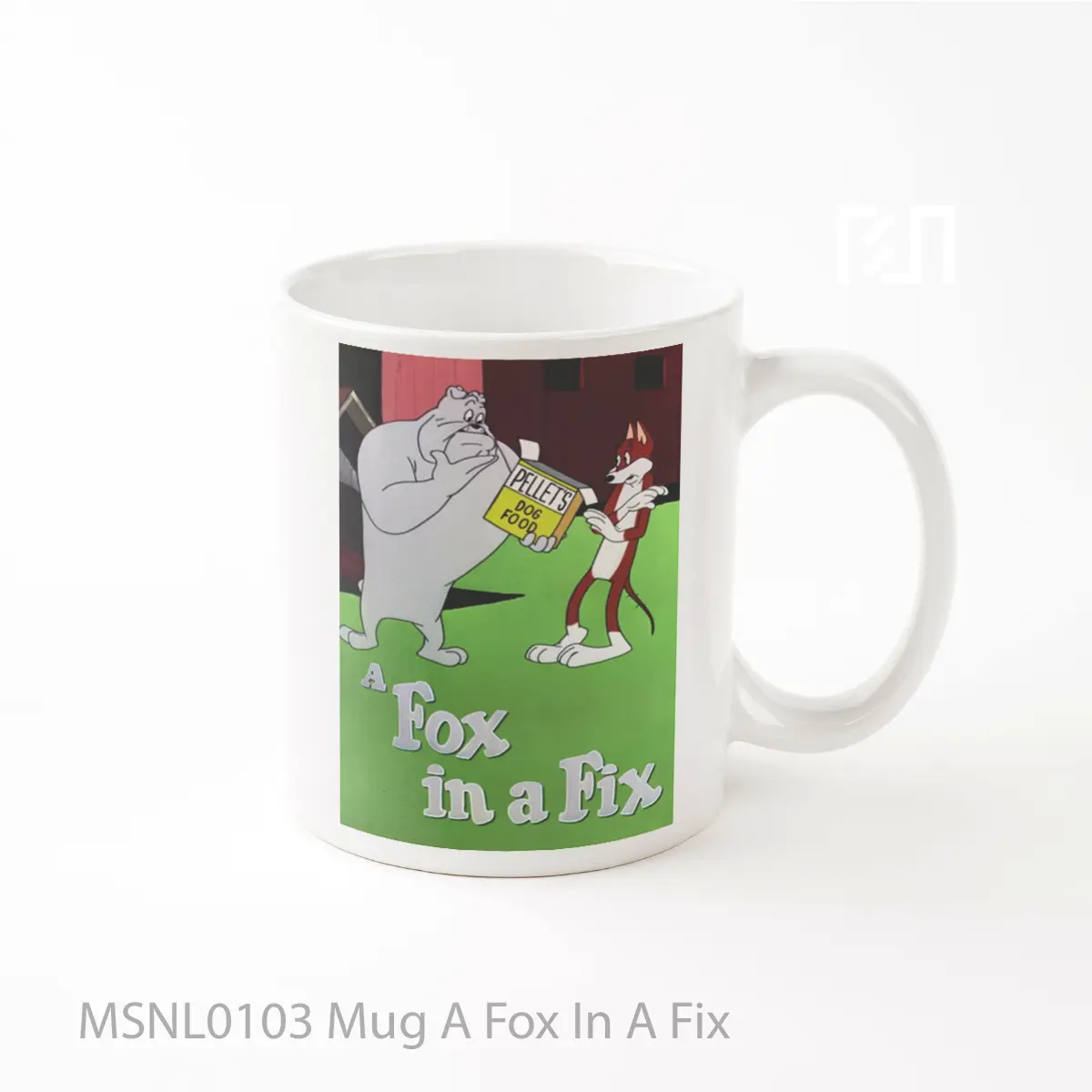 Mug A Fox In A Fix Gelas Keramik Tema Film MSNL0103