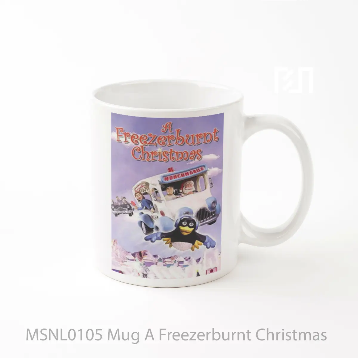 Mug A Freezerburnt Christmas Gelas Keramik Tema Film MSNL0105
