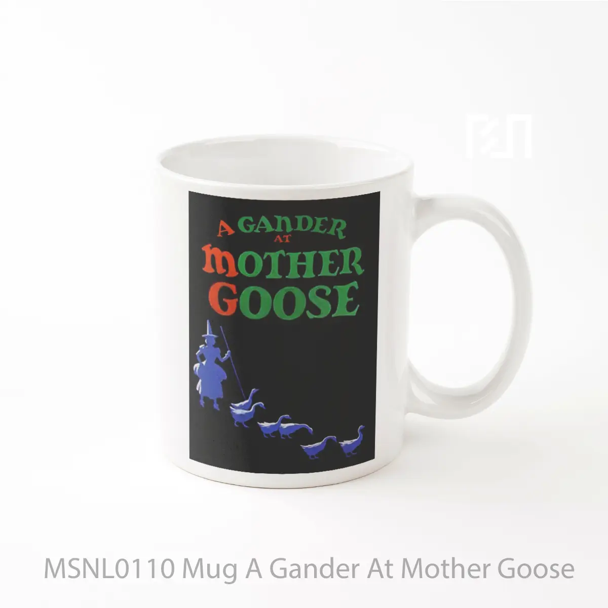 Mug A Gander At Mother Goose Gelas Keramik Tema Film MSNL0110