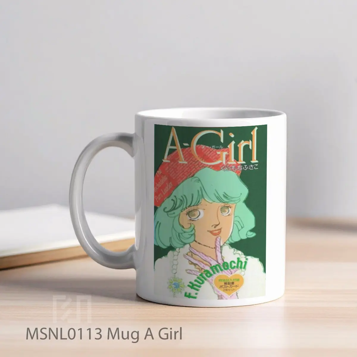 Mug A Girl Gelas Keramik Tema Film MSNL0113 - Tampak Kiri