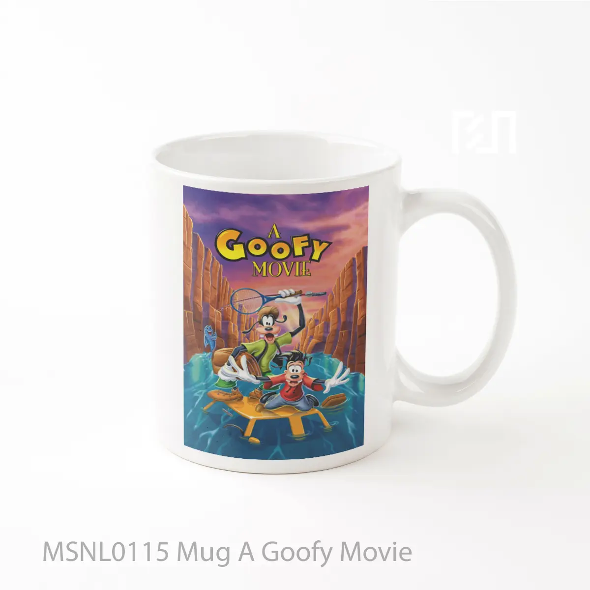 Mug A Goofy Movie Gelas Keramik Tema Film MSNL0115