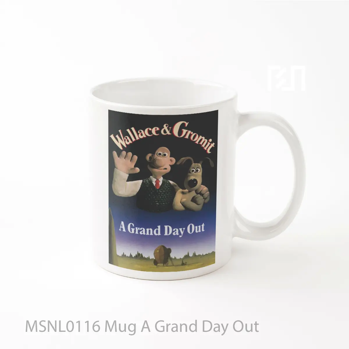 Mug A Grand Day Out Gelas Keramik Tema Film MSNL0116