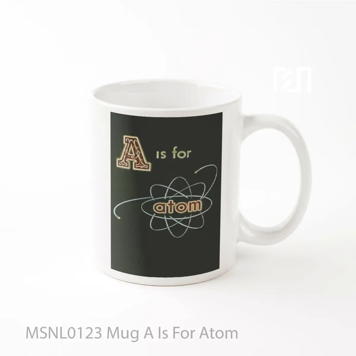 Mug A Is For Atom Gelas Keramik Tema Film MSNL0123