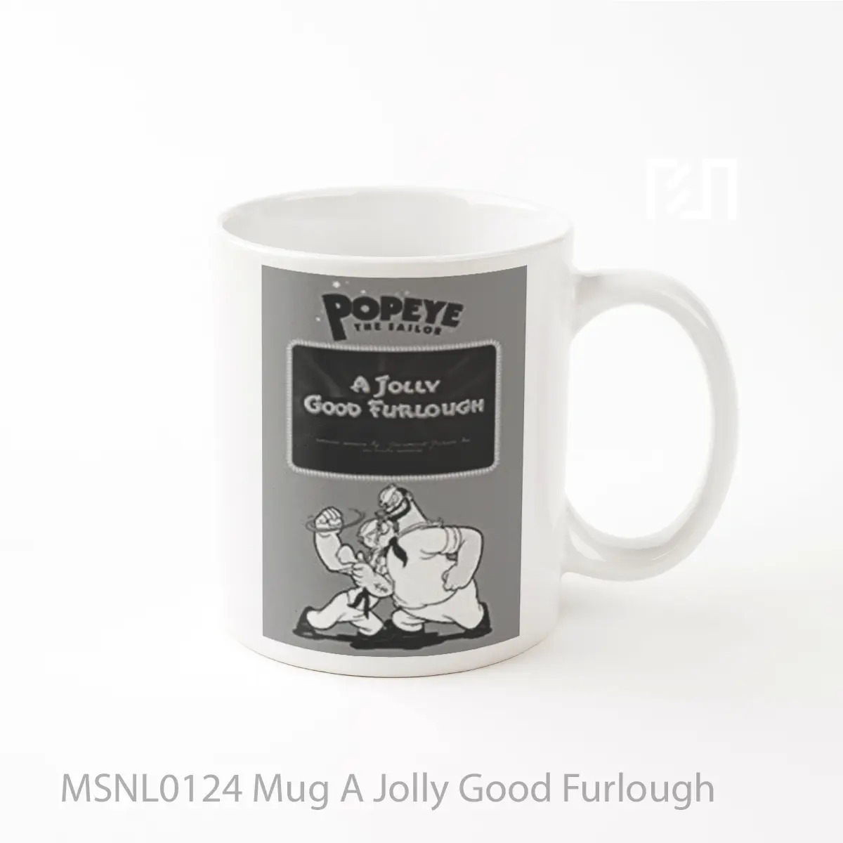 Mug A Jolly Good Furlough Gelas Keramik Tema Film MSNL0124