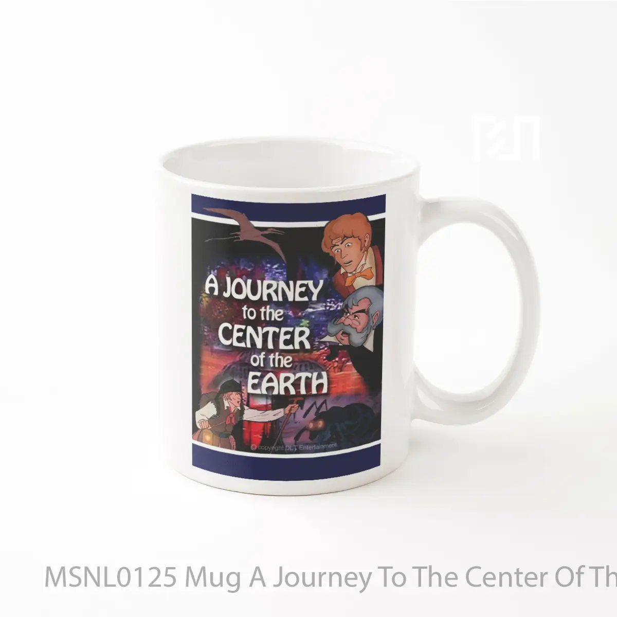 Mug A Journey To The Center Of The Earth V1 Gelas Keramik Tema Film MSNL0125