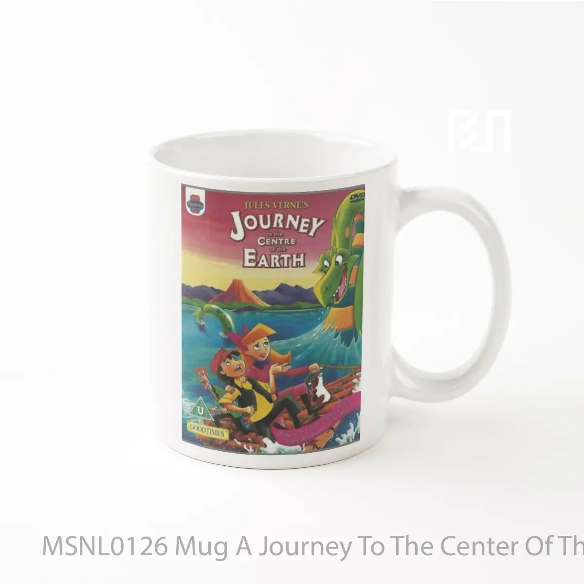 Mug A Journey To The Center Of The Earth V2 Gelas Keramik Tema Film MSNL0126