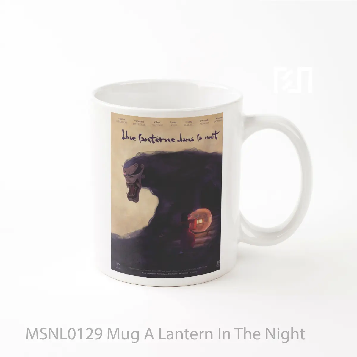 Mug A Lantern In The Night Gelas Keramik Tema Film MSNL0129
