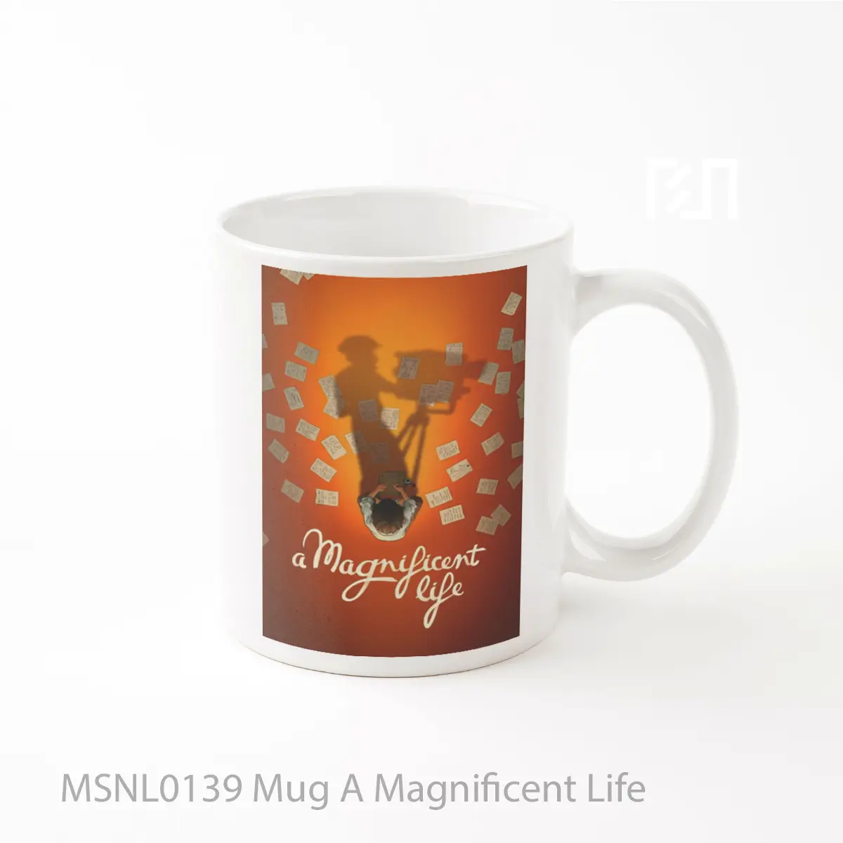 Mug Keramik Premium SNI - Mug A Magnificent Life Gelas Keramik Tema Film MSNL0139