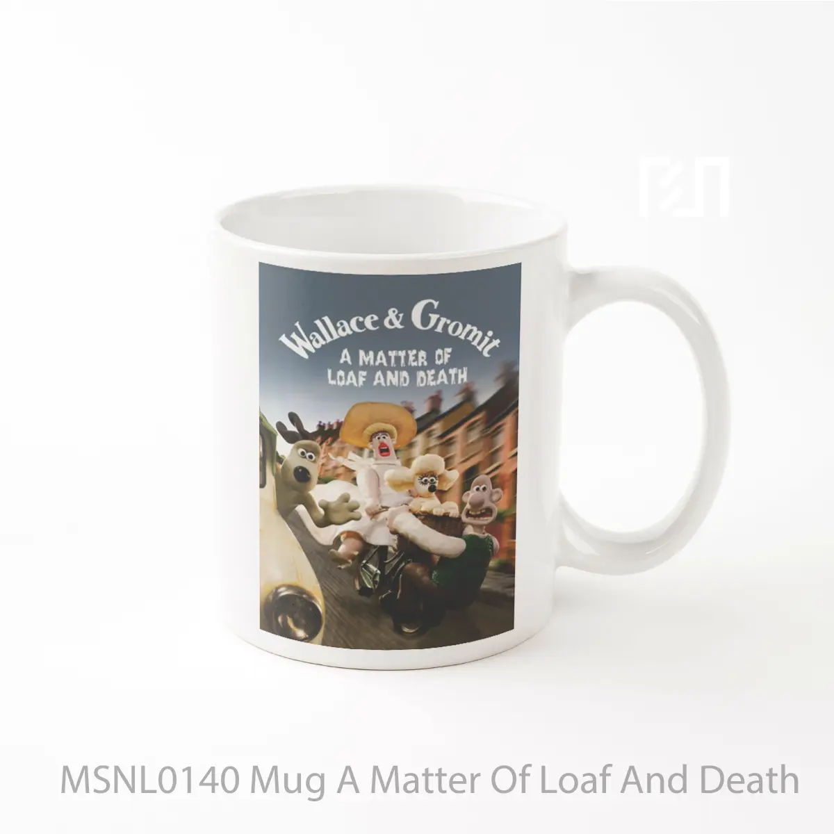 Mug A Matter Of Loaf And Death Gelas Keramik Tema Film MSNL0140