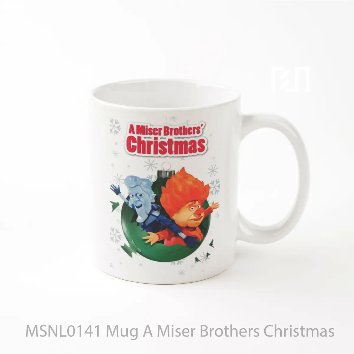 Mug A Miser Brothers Christmas Gelas Keramik Tema Film MSNL0141
