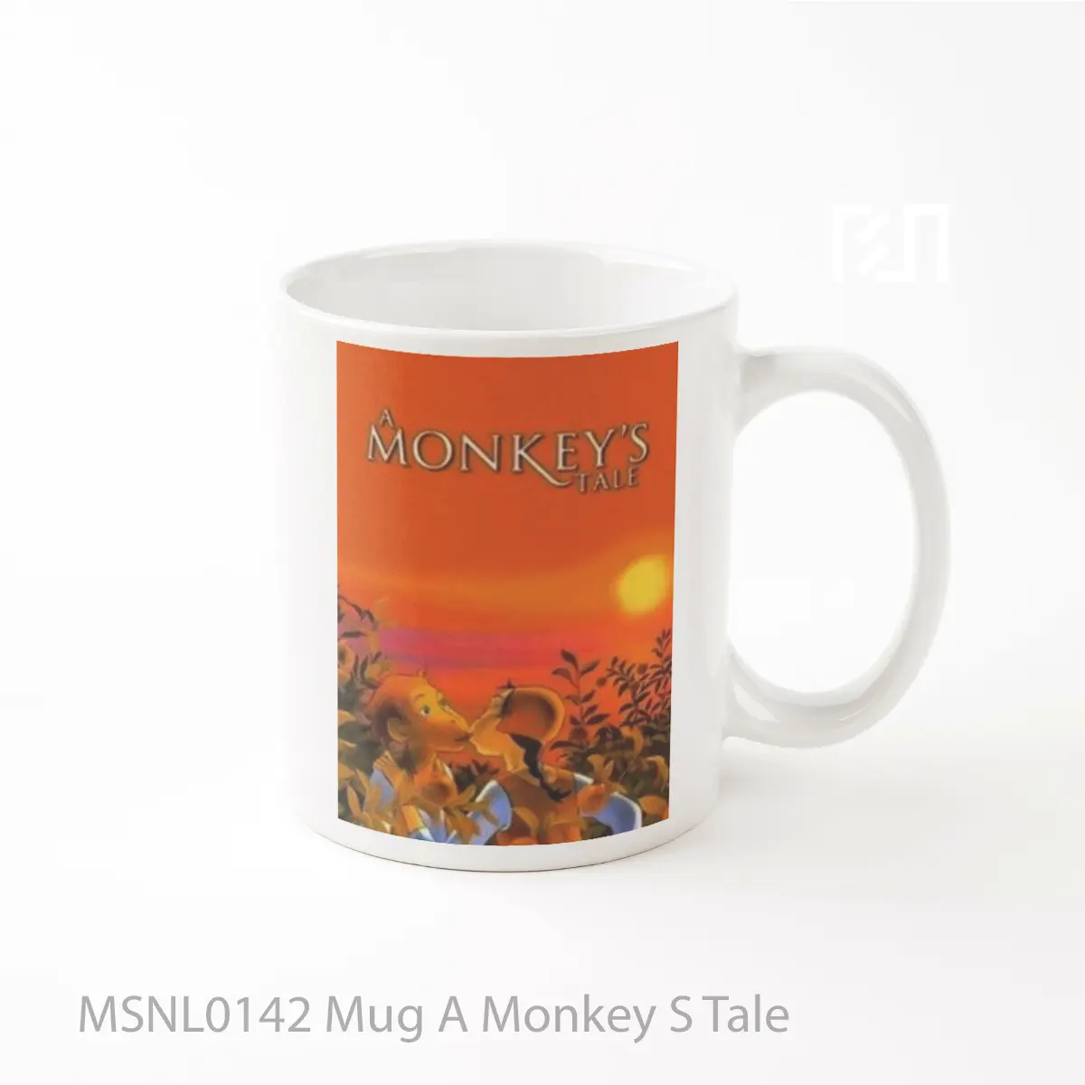 Mug A Monkey S Tale Gelas Keramik Tema Film MSNL0142
