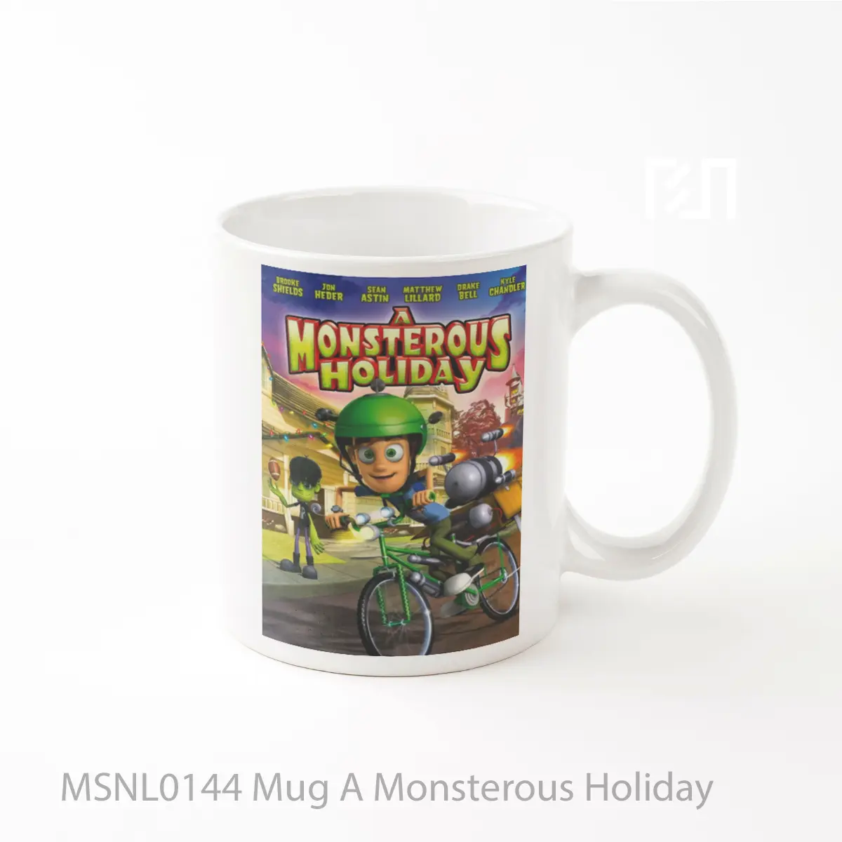 Mug A Monsterous Holiday Gelas Keramik Tema Film MSNL0144
