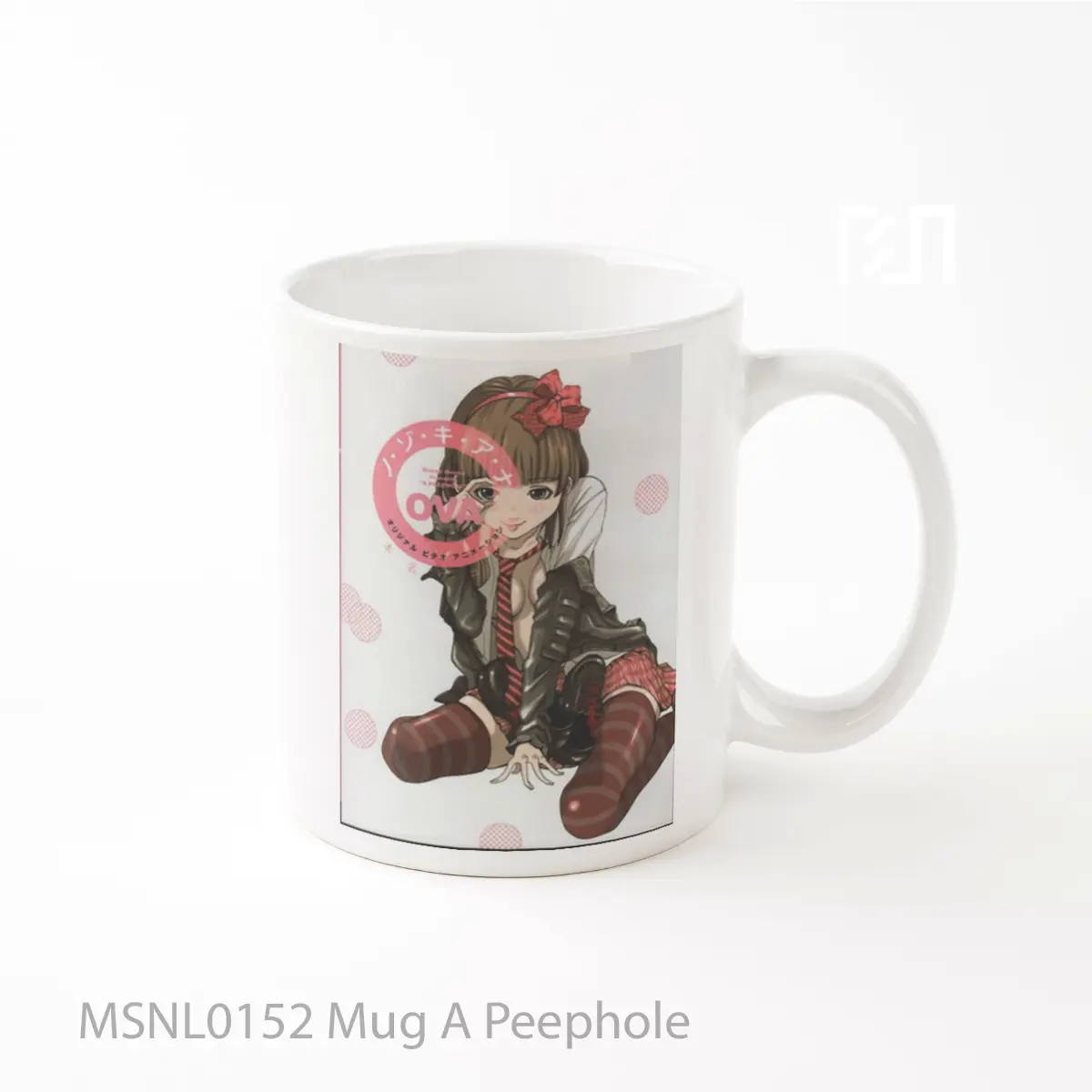 Mug A Peephole Gelas Keramik Tema Film MSNL0152