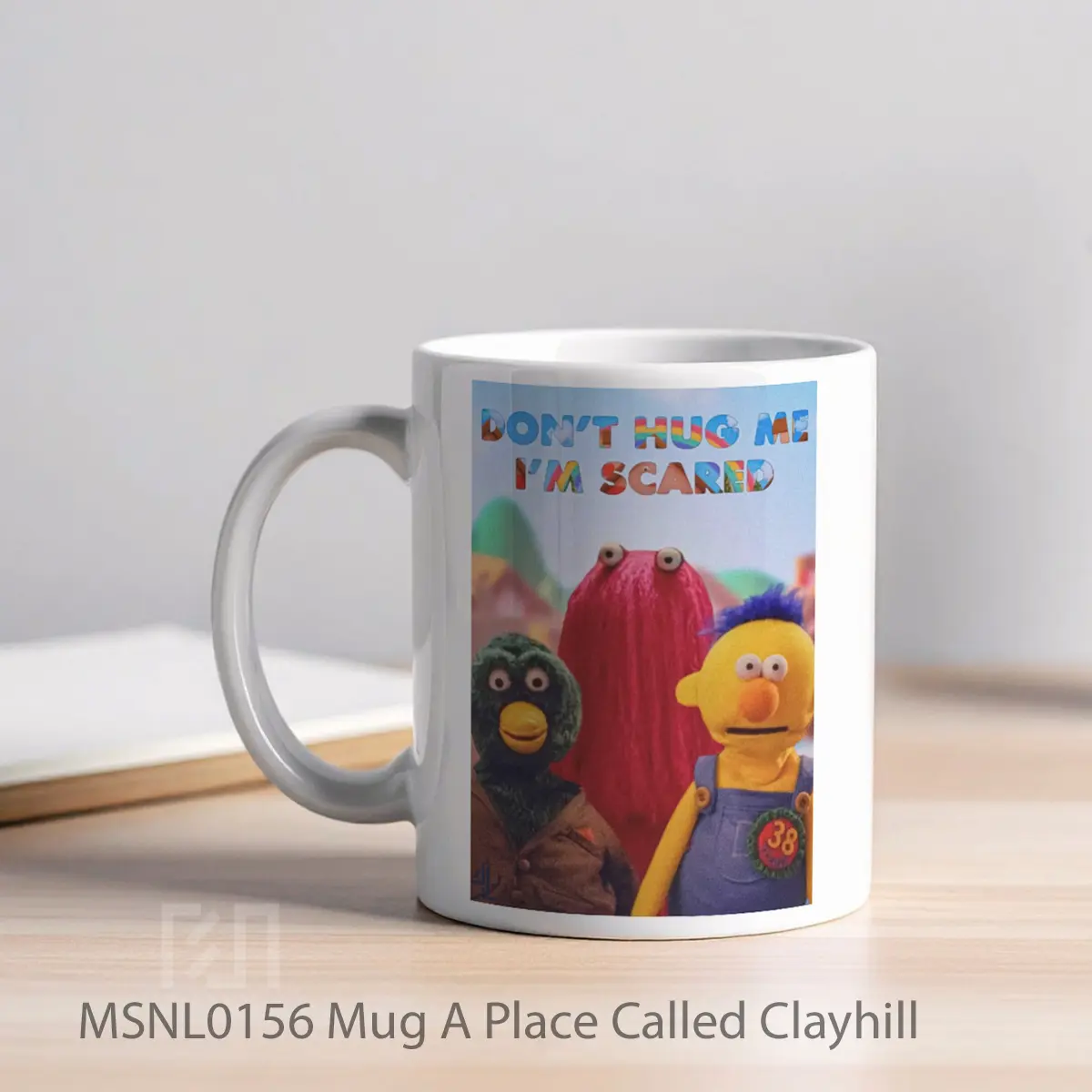Mug A Place Called Clayhill Gelas Keramik Tema Film MSNL0156 - Tampak Kiri