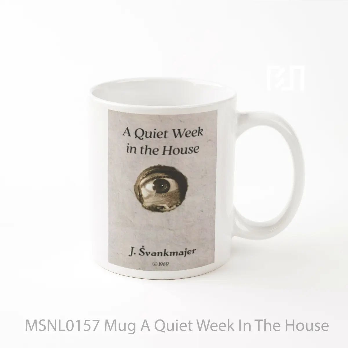 Mug A Quiet Week In The House Gelas Keramik Tema Film MSNL0157