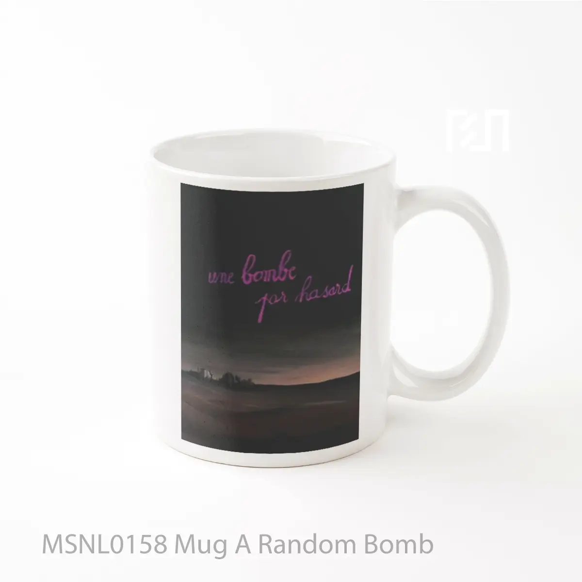 Mug A Random Bomb Gelas Keramik Tema Film MSNL0158