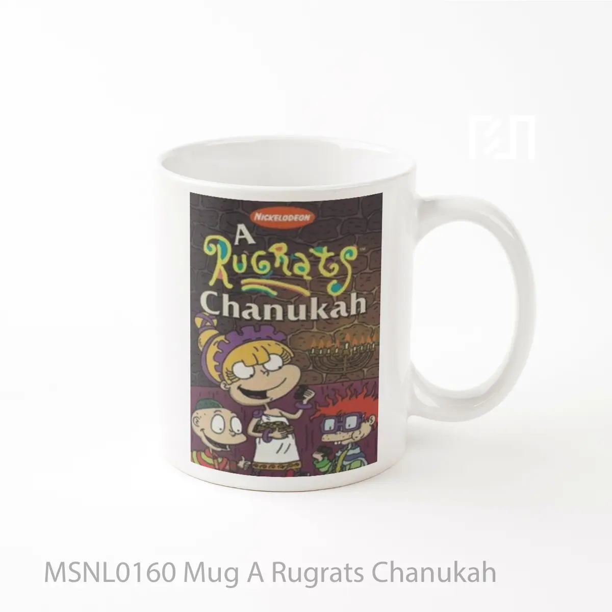 Mug A Rugrats Chanukah Gelas Keramik Tema Film MSNL0160