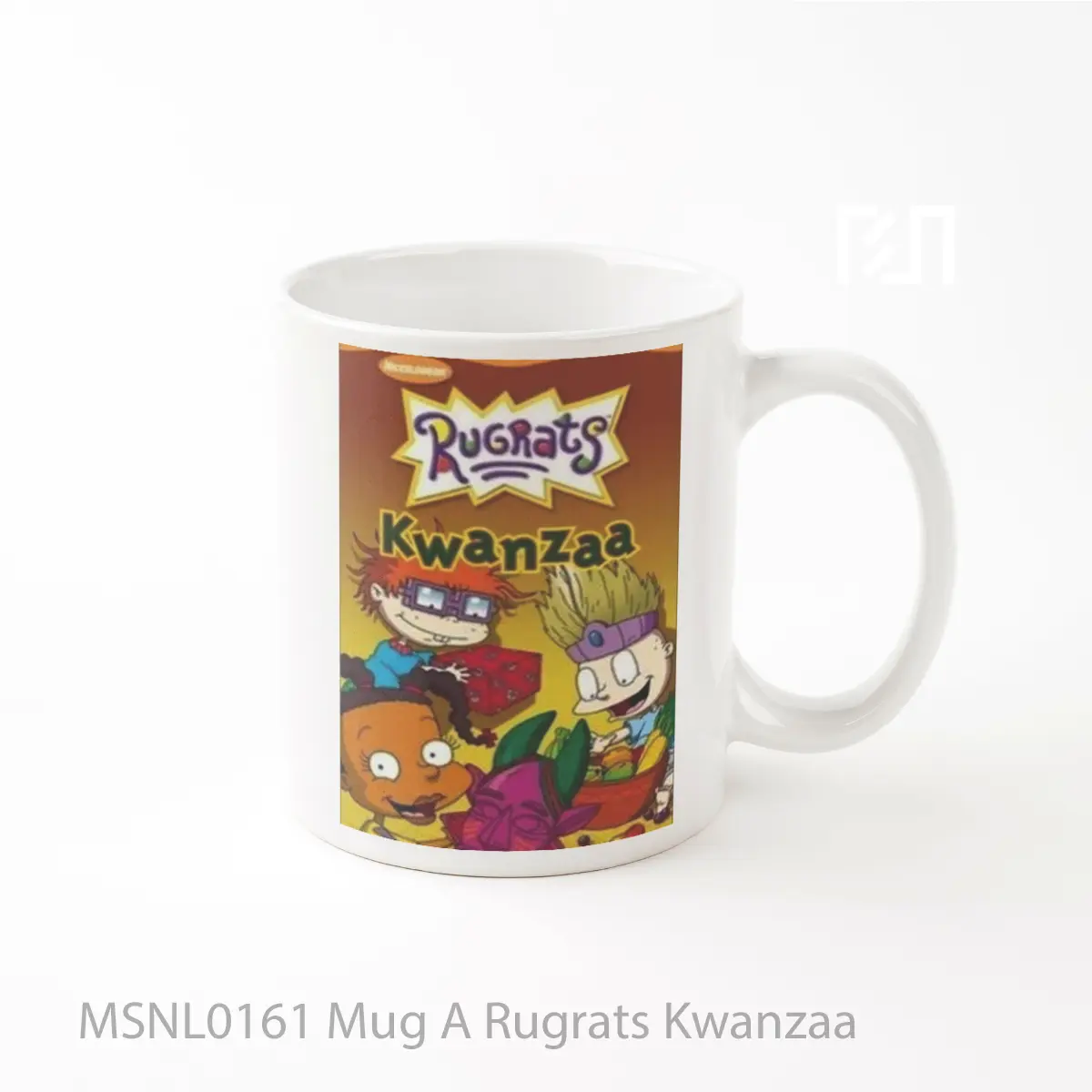 Mug A Rugrats Kwanzaa Gelas Keramik Tema Film MSNL0161