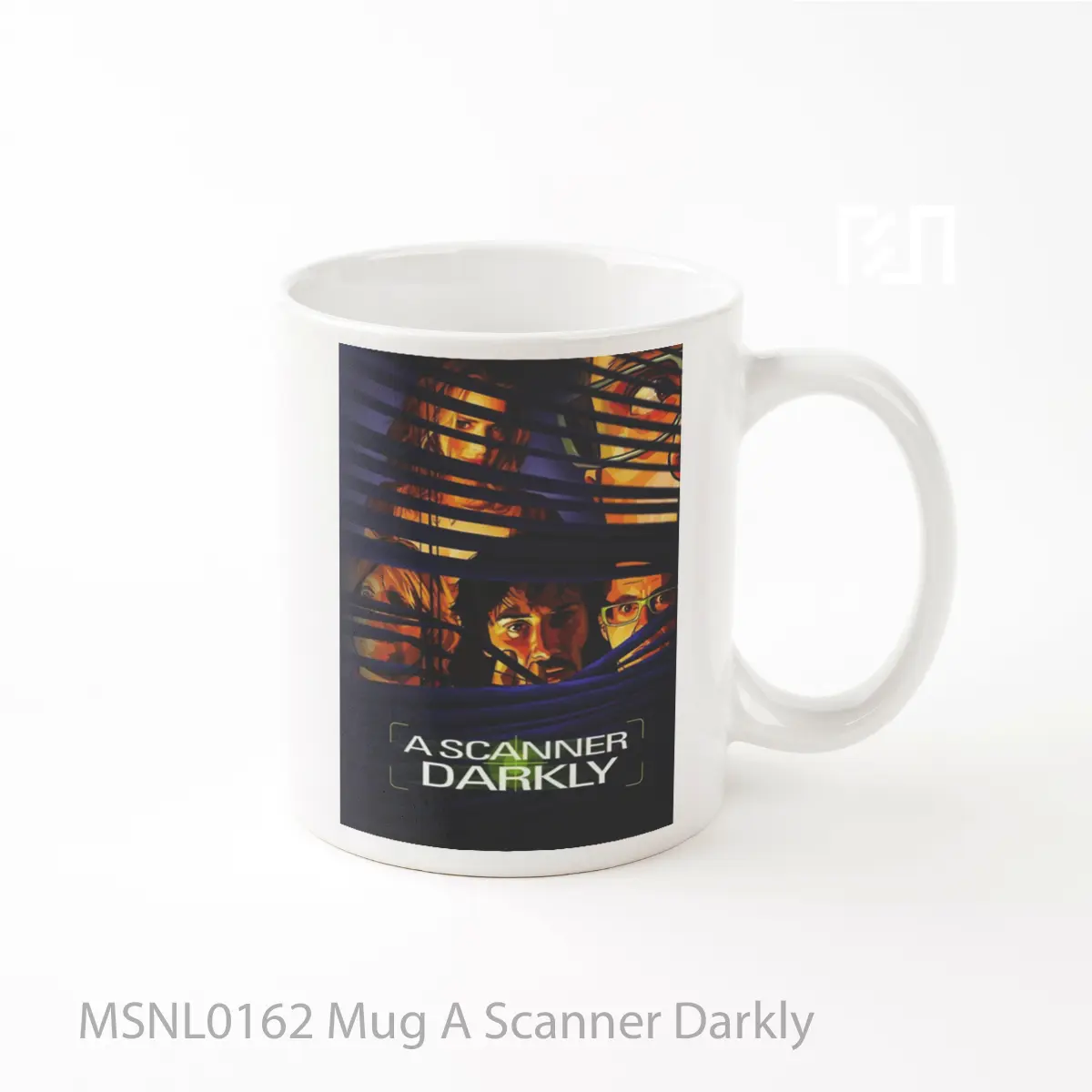 Mug A Scanner Darkly Gelas Keramik Tema Film MSNL0162