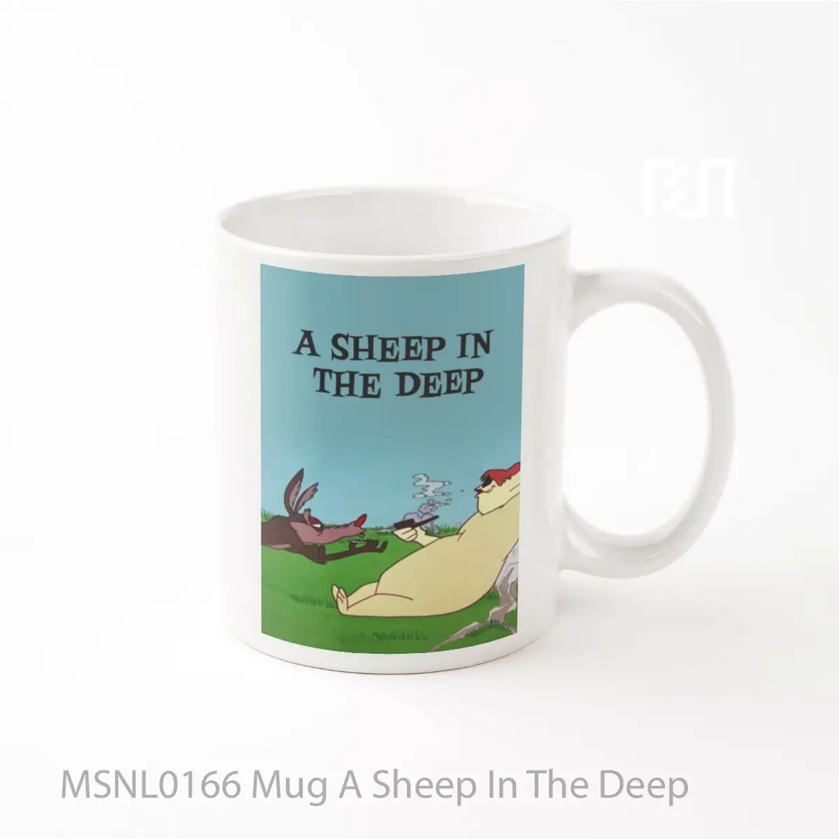 Mug A Sheep In The Deep Gelas Keramik Tema Film MSNL0166