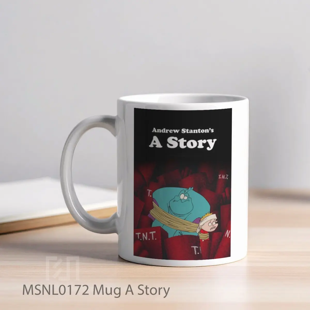 Mug A Story Gelas Keramik Tema Film MSNL0172 - Tampak Kiri