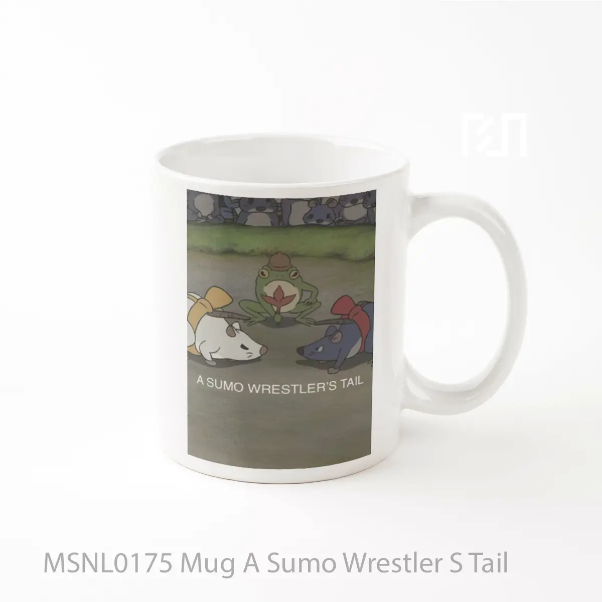 Mug A Sumo Wrestler S Tail Gelas Keramik Tema Film MSNL0175