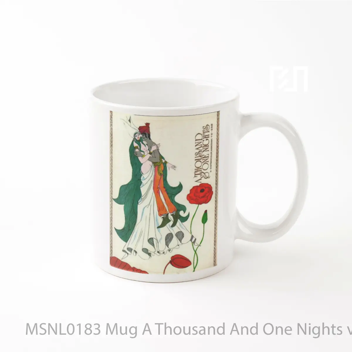 Mug A Thousand And One Nights V2 Gelas Keramik Tema Film MSNL0183
