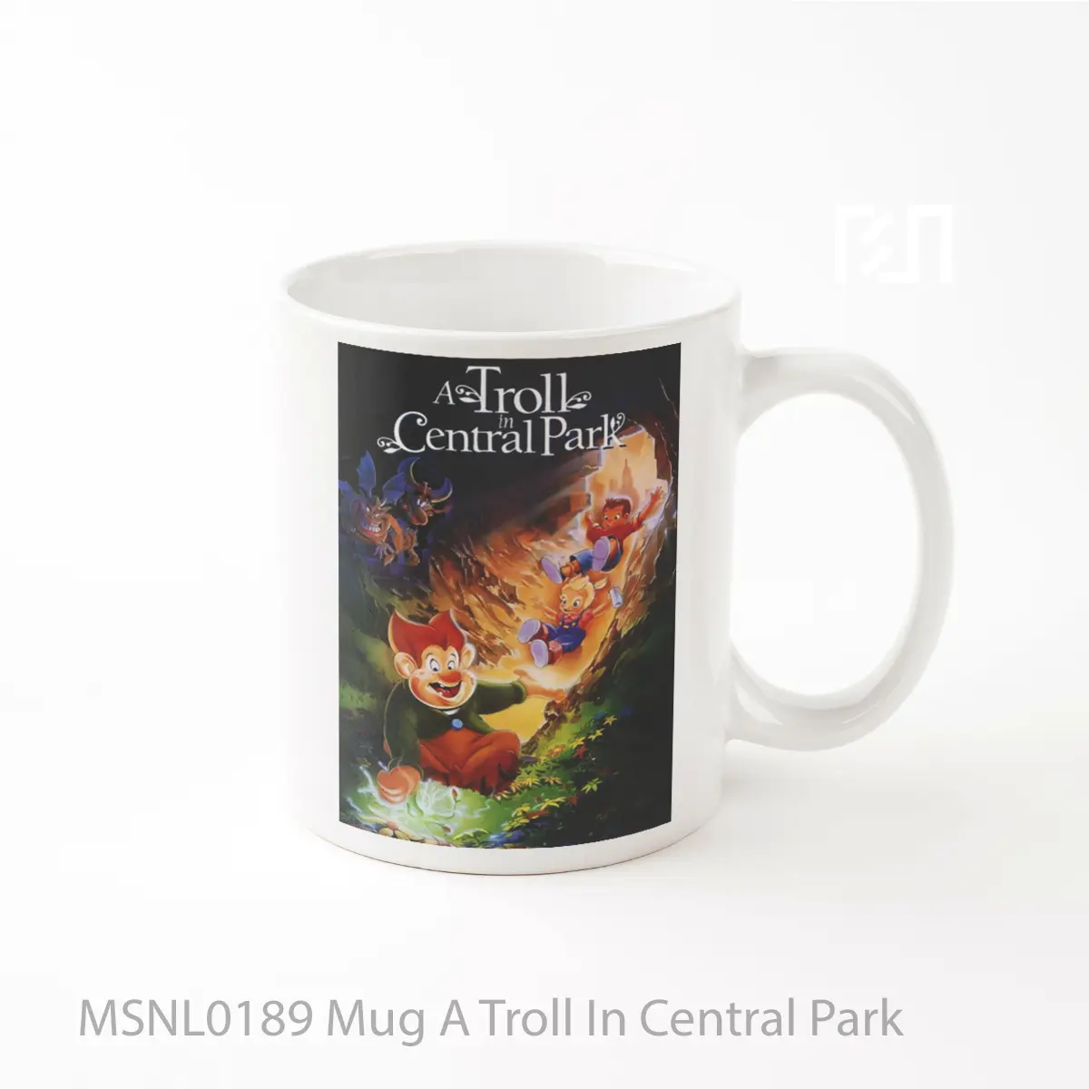 Mug A Troll In Central Park Gelas Keramik Tema Film MSNL0189