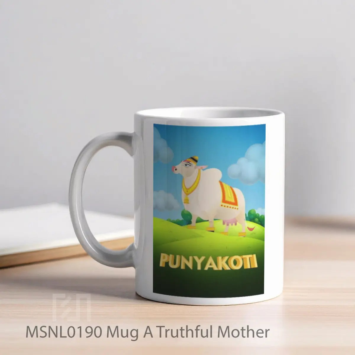Mug A Truthful Mother Gelas Keramik Tema Film MSNL0190 - Tampak Kiri