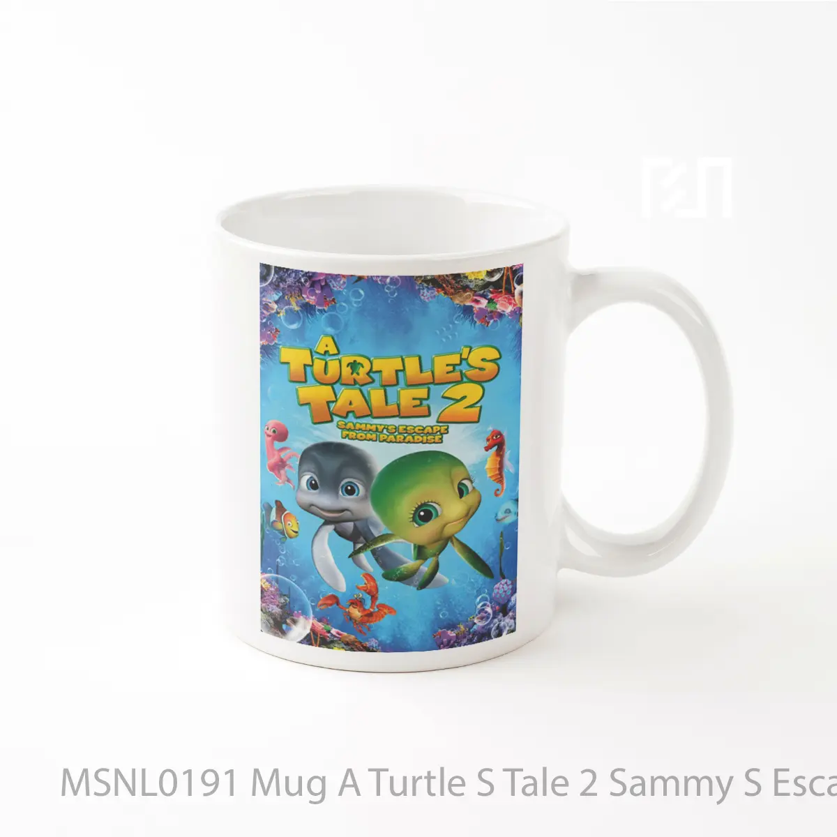 Mug A Turtle S Tale 2 Sammy S Escape From Paradise Gelas Keramik Tema Film MSNL0191