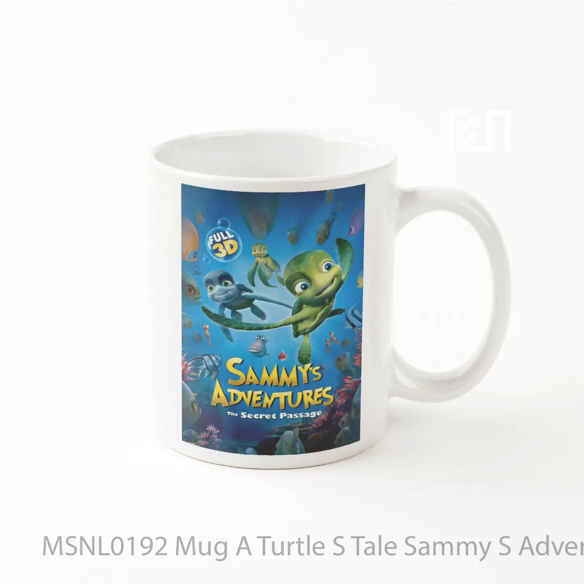 Mug A Turtle S Tale Sammy S Adventures Gelas Keramik Tema Film MSNL0192