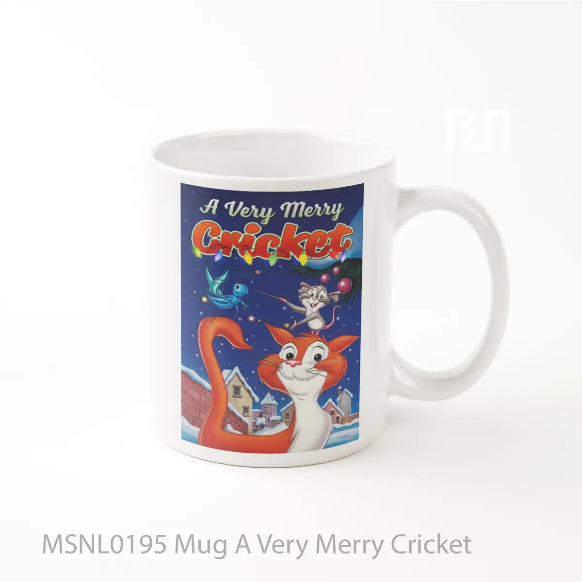 Mug A Very Merry Cricket Gelas Keramik Tema Film MSNL0195