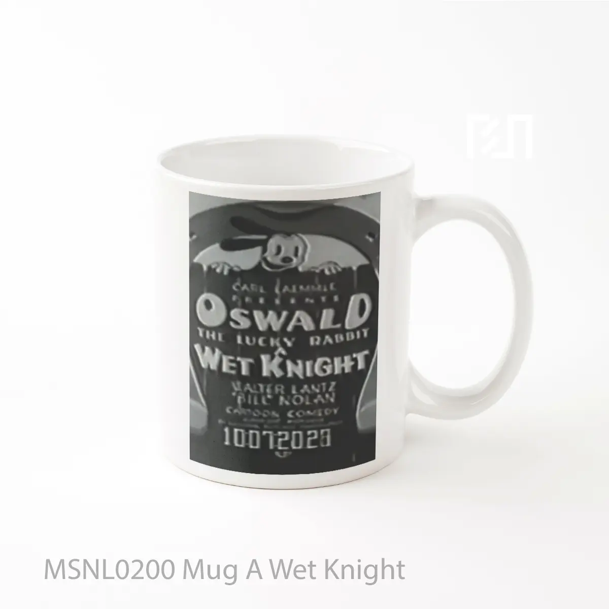 Mug A Wet Knight Gelas Keramik Tema Film MSNL0200