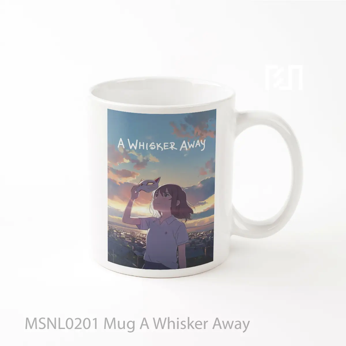 Mug A Whisker Away Gelas Keramik Tema Film MSNL0201