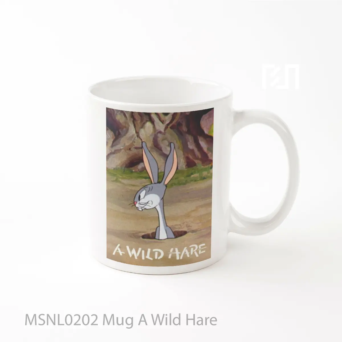 Mug A Wild Hare Gelas Keramik Tema Film MSNL0202