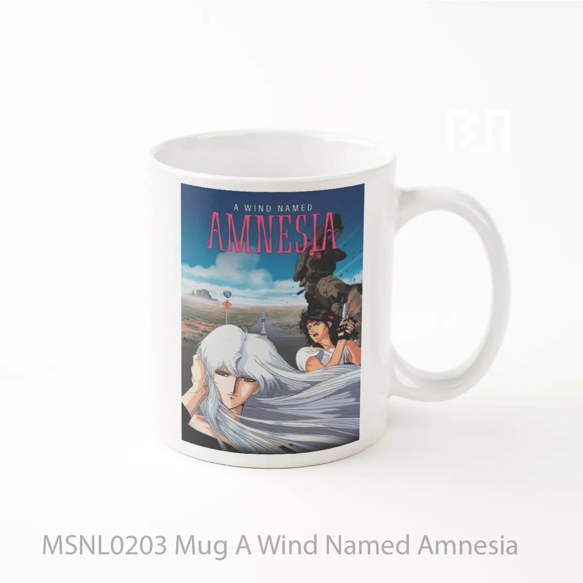 Mug A Wind Named Amnesia Gelas Keramik Tema Film MSNL0203