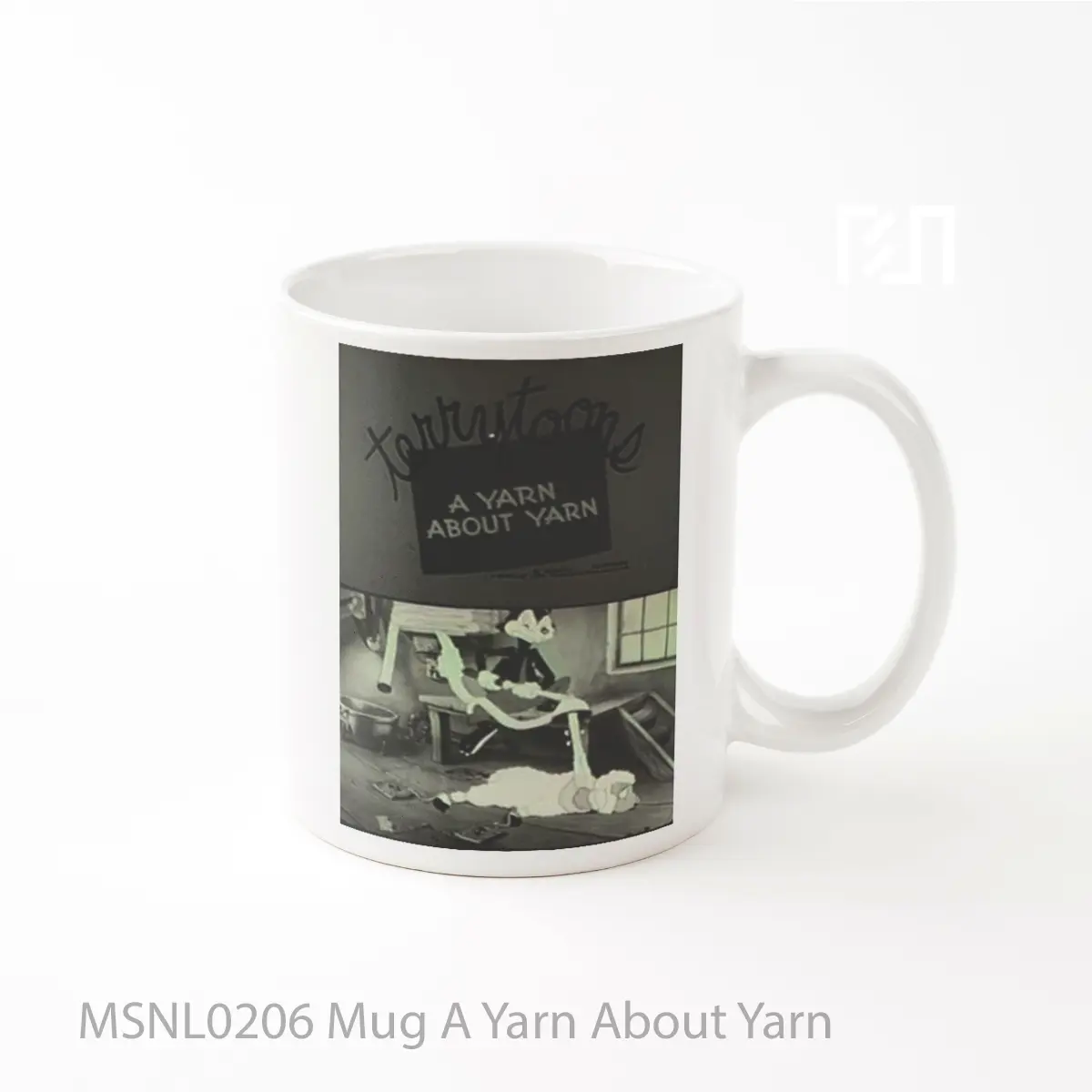 Mug A Yarn About Yarn Gelas Keramik Tema Film MSNL0206