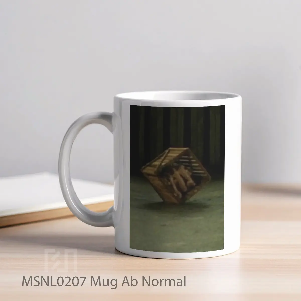 Mug Ab Normal Gelas Keramik Tema Film MSNL0207 - Tampak Kiri