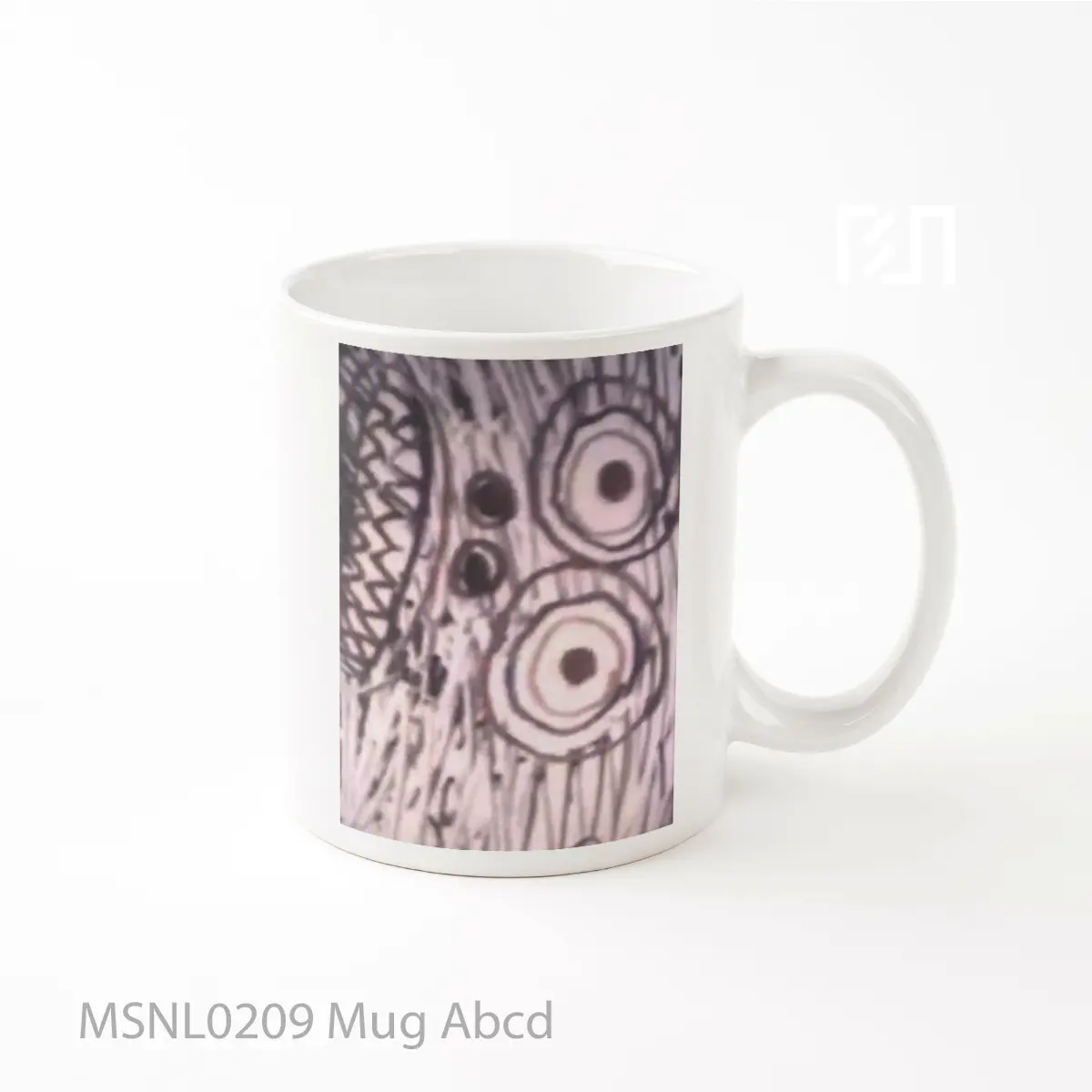 Mug Abcd Gelas Keramik Tema Film MSNL0209