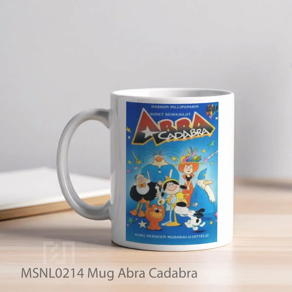 Mug Abra Cadabra Gelas Keramik Tema Film MSNL0214 - Tampak Kiri