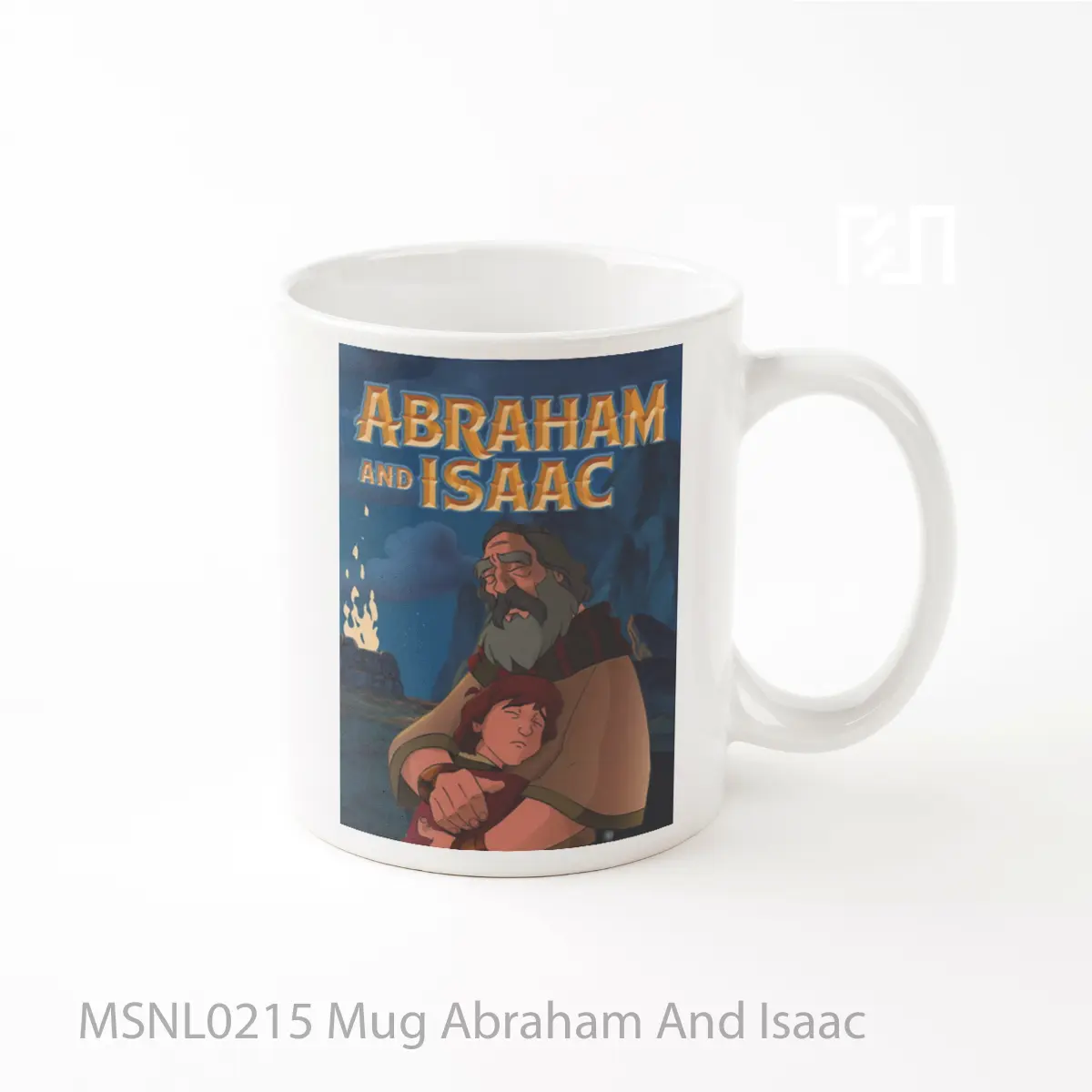 Mug Abraham And Isaac Gelas Keramik Tema Film MSNL0215