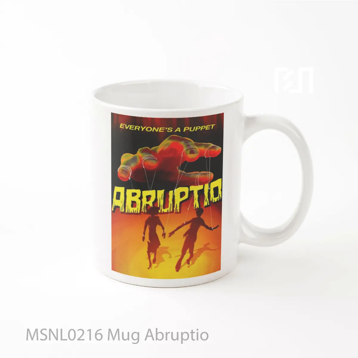 Mug Abruptio Gelas Keramik Tema Film MSNL0216