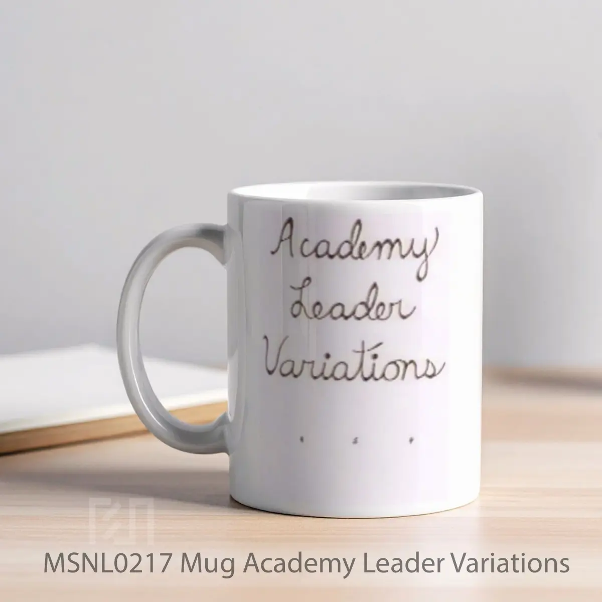 Mug Academy Leader Variations Gelas Keramik Tema Film MSNL0217 - Tampak Kiri